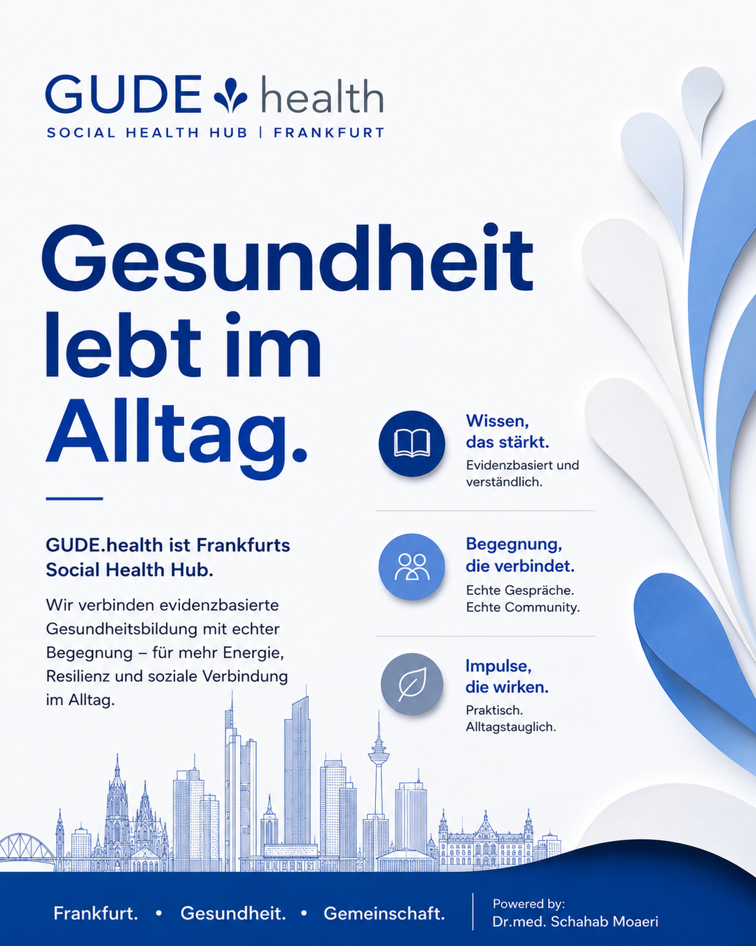 GUDE.health Intro Post: Gesundheit lebt im Alltag